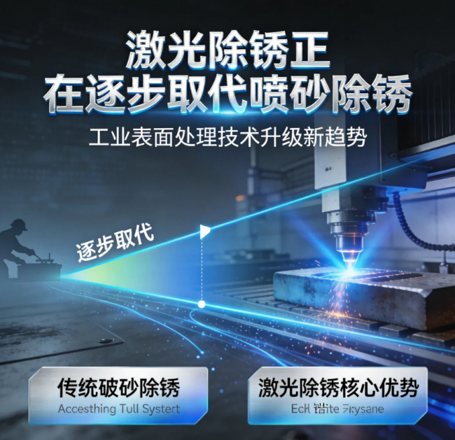 激光除锈哪些领域可以取代喷砂除锈
