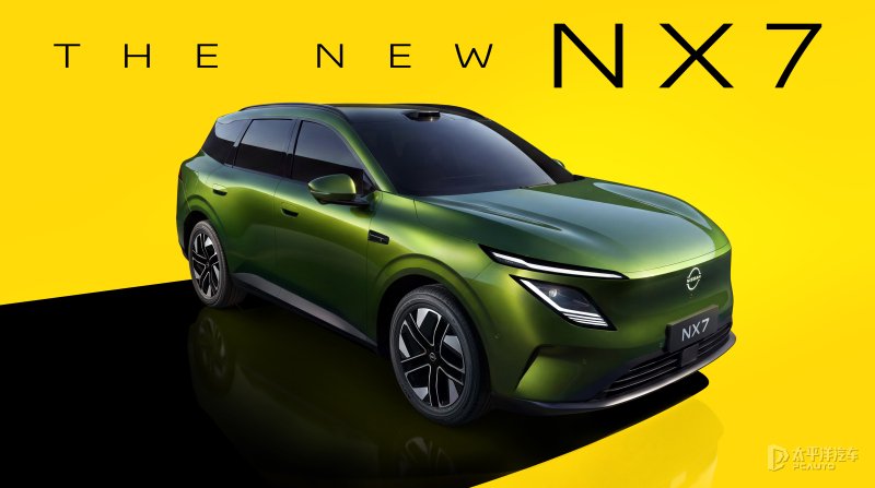 东风日产NX7官图 中型SUV/造型更运动 配激光雷达